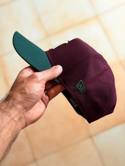 New Era 9Forty - NY Yankees World Series 1996 Maroon Two Tone Classic Edition