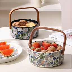 10400056 - VINTAGE GARDEN FOOD BASKET