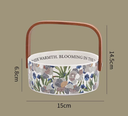 10400056 - VINTAGE GARDEN FOOD BASKET