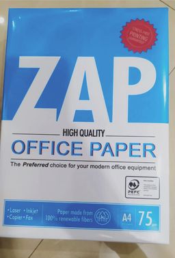 Kertas HVS Zap 75 Grm 