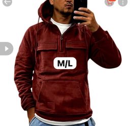 Jaket Pullover Pocket Ziper Hoodie  