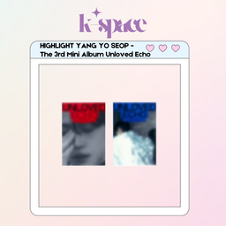 HIGHLIGHT YANG YO SEOP - The 3rd Mini Album Unloved Echo PHOTOBOOK VER.