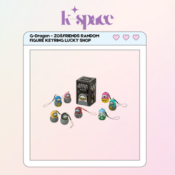 G-Dragon - ZO&FRIENDS RANDOM FIGURE KEYRING LUCKY SHOP