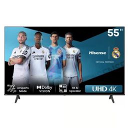 Hisense 55-inch TV A6 Series 4K UHD Smart | 55A6
