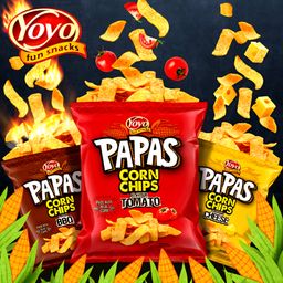 Papas corn chips