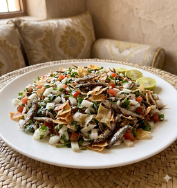 Sahnah Qashaa Salad | سلطة سحناة قاشع