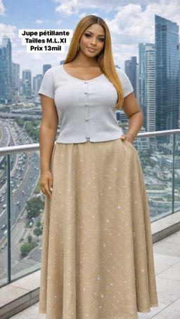 Jupe pétillante
