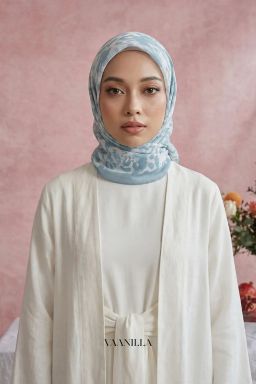 Savana Scented Japan Voile Square Scarf in North Pole