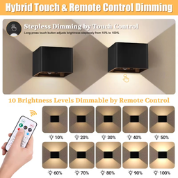 Modern Wireless Rechargeable Wall Light