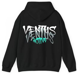 Overdrive Black Hoodie - Ventus