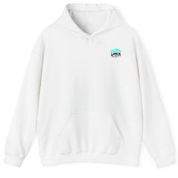 Overdrive White Hoodie - Ventus