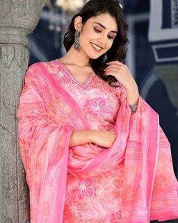 Women's Printed Kurtas Set