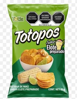 TOTOPOS ELOTE PREPARADO 52GR TOTIS BSA C/10 PZS