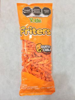 TOTIS FRITTERS QUESO JALAPE�O BSA 100GR