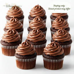 Gathered Moonlight Cupcakes