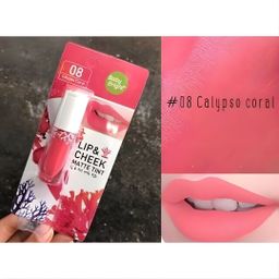 Baby Bright - Lip & Cheek Matte Lipstick 2.4g (#08 Calypso Coral) | Wholesale Makeup Singapore