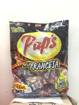 PAPS FRANCESA HOT CHILI 18G MEGA BSA C/24 PZS