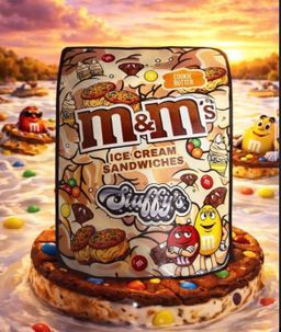 M&M ICE CREAM🍦 SANDWICHES!