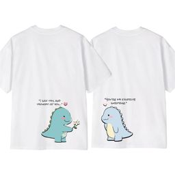 “Little Moments of Dino Duo” Couple Tee - Ventus