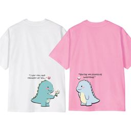 “Little Moments of Dino Duo” Couple Tee - Ventus