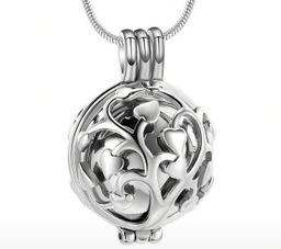 Memorial Urn Necklace Tree Of Life Ball