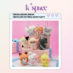 ZEROBASEONE zeroni mini PLUSH KEYRING HOME PARTY