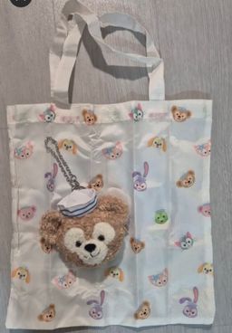 Duffy Pendant Plush with Packable Tote Bag
