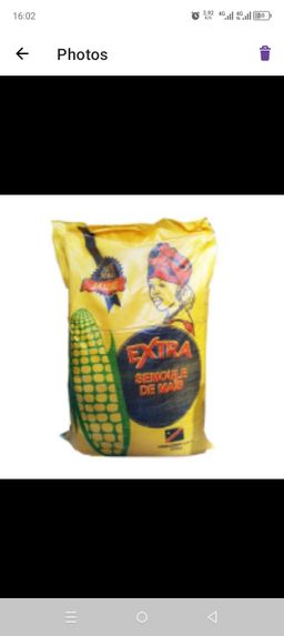 Sac Semoule Jaune 25 Kg