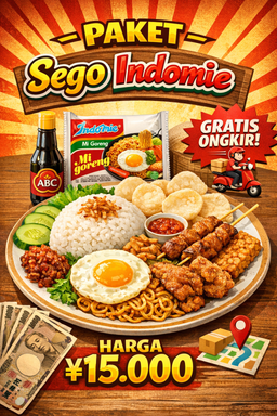 🎉Paket Sego Indomie Gratis Ongkir🎉