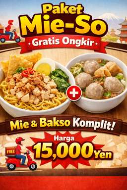 🎉Paket Mie-So Gratis Ongkir🎉