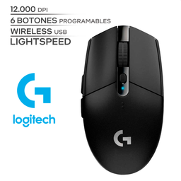 LOGITECH G305 / 12000 DPI / 6 BOTONES / WIRELESS USB / INALAMBRICO