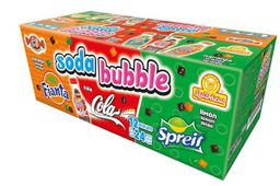 CHICLE SODA BUBBLE DELICIAS DISP C/24 PZS
