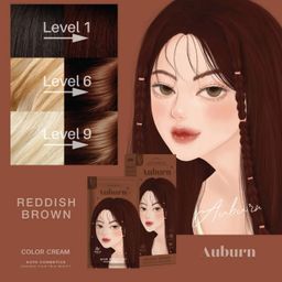 Kota - Hair Dye Permanent Colorant (200ml) - Auburn (Red Brown) | Wholesale Hair Dye Singapore