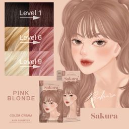 Kota - Hair Dye Permanent Colorant (200ml) - Sakura (Pink Blonde) | Wholesale Hair Dye Singapore