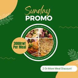 Sunday Promo (12-4PM)  