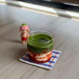 Iced Pink Guava Matcha