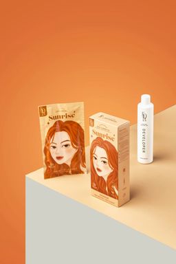 Kota - Hair Dye Permanent Colorant (200ml) - Sunrise (Orange) | Wholesale Hair Dye Singapore