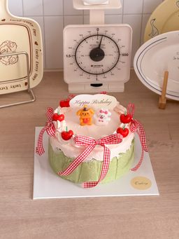 Ribbon Blossom Basque Burnt Cheesecake