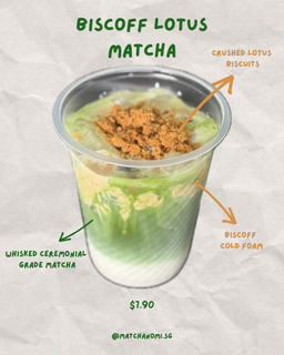 biscoff lotus matcha 