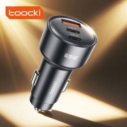 Toocki All-in-One 65W Car Quick Charger