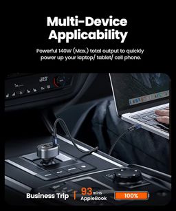 Toocki Advanced 3-in-1 140W Max PD SCP USB-C