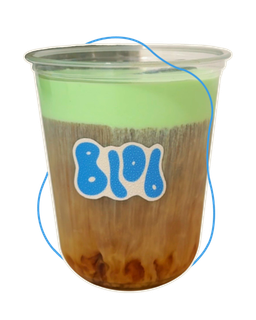 pandan cold foam cold brew