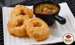 Vada (2 pcs) with Sambar