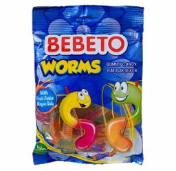 Bebeto worms 80g