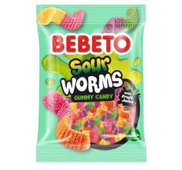 Bebeto sour worms 18g
