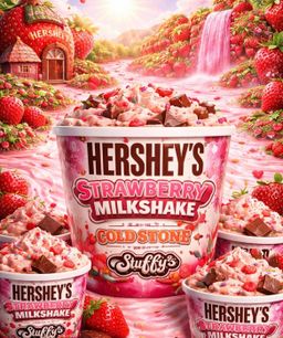 HERSEYS STRAWBERRY MILKSHAKE COLD STONE
