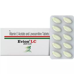 Vitamin E Acetate & Levocarnitine Tablet 200 Mg Tablet