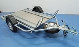 Remolque para motos MT-2L + plataforma de aluminio