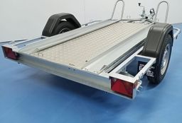 Remolque para motos MT-2L + plataforma de aluminio