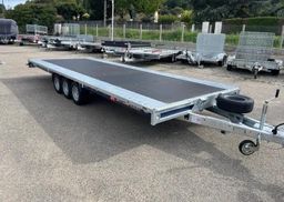 Remolque de plataforma BJT Connect – 3 ejes (3,5 t)